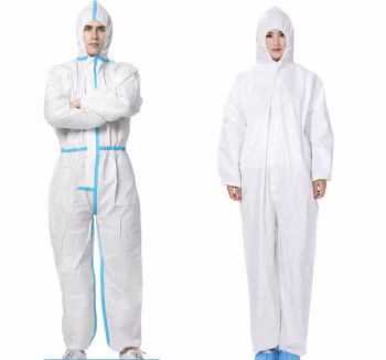 Equipo de ropa de protección personal desechable duradero