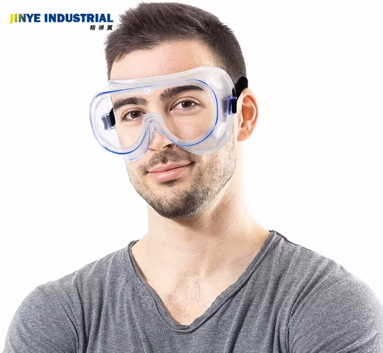 Gw023 Gafas de seguridad industrial ocultas de visión amplia con ajuste universal